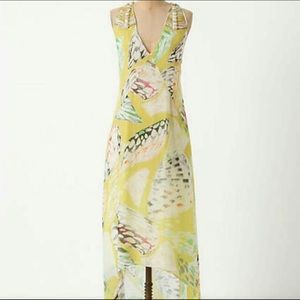 Leifsdottir Anthropologie Silk Dress
